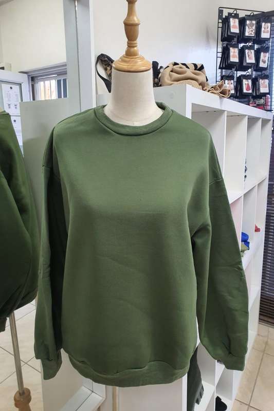 Pullover Army Green
