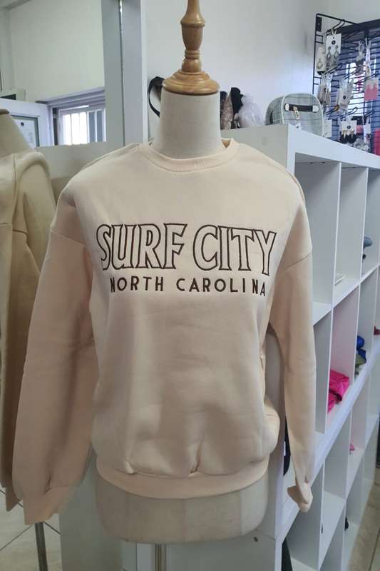 Pullover 'Surf City' Print