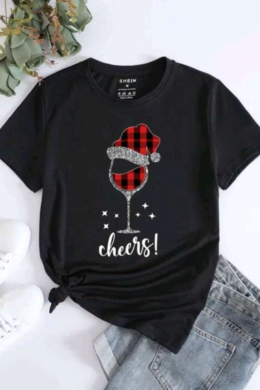 Christmas Print Tee