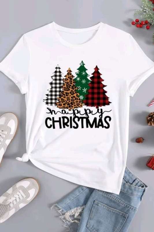 Christmas Print Tee