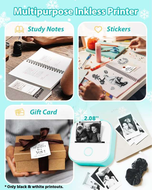 Phomemo-T02-Inkless Mini Printer- or Note & Tips in Home & School