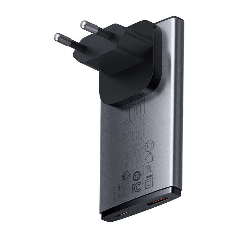 Baseus GaN5 Pro Fast Charging Universal Travel Adapter 65W & Type-C 1M Cable