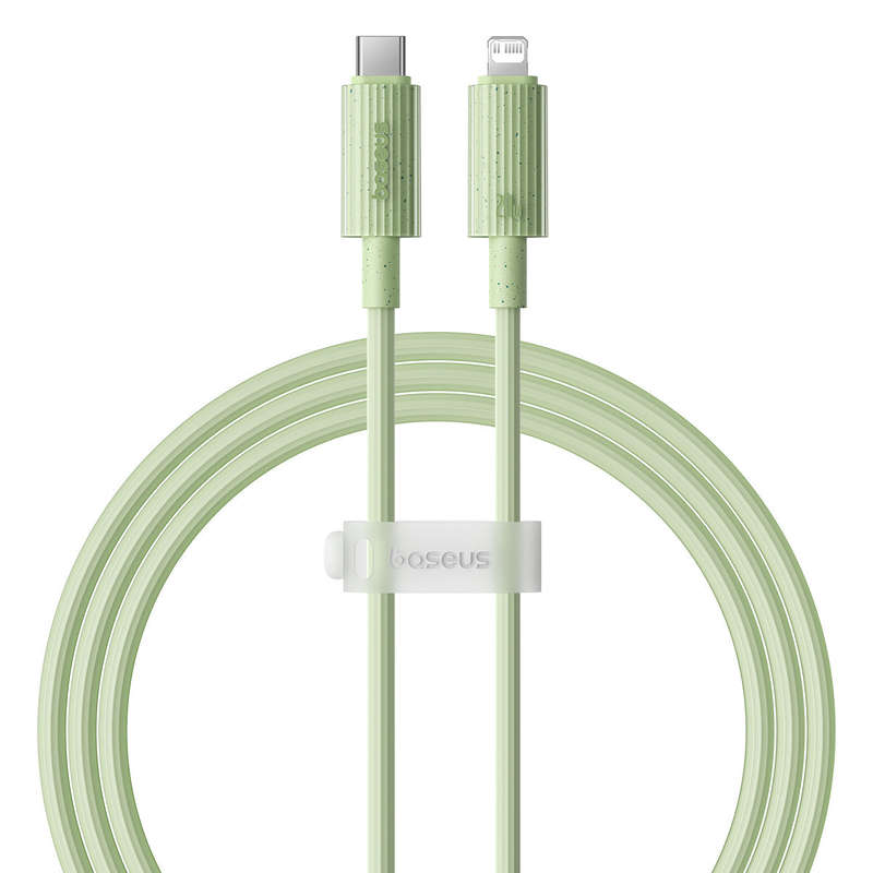 Baseus Habitat Series Fast Charging Cable Type C to iP 20W 1m Natural Green
