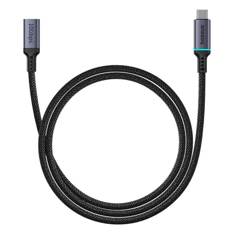 Baseus High Definition Series 10Gbps Extension Cable 1m Cluster Black