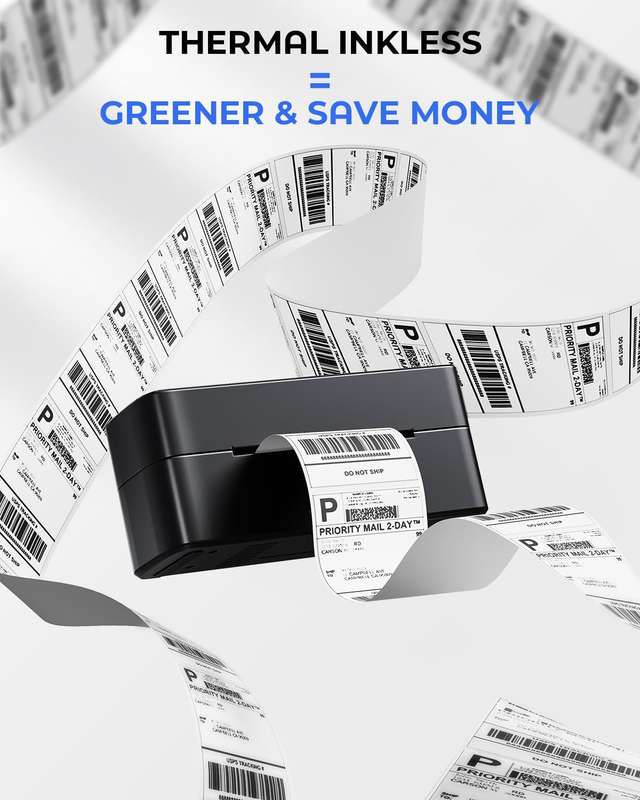 Phomemo PM241-BT - Thermal Label Printer- For Logistics &  Freight Use