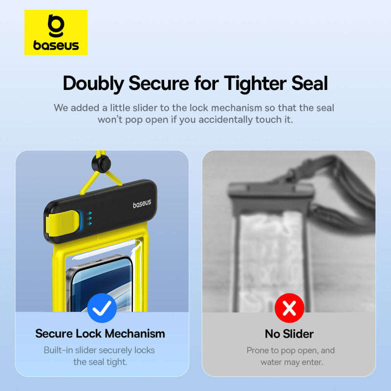 Baseus DeepDive Series Clip-on Air-Bag Waterproof Phone Pouch