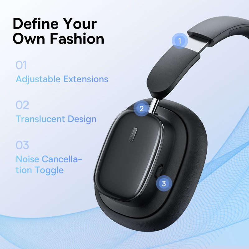 Baseus H1i Bowie Noise-Cancellation Wireless Headphones