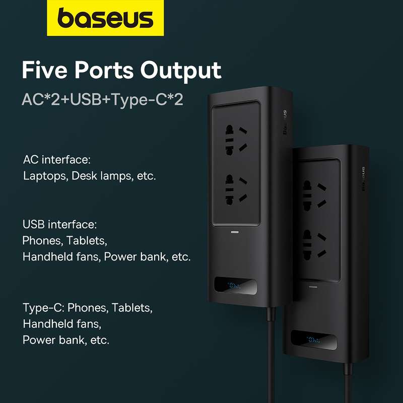 Baseus Power Inverter Pro 150W (220V CN/EU)