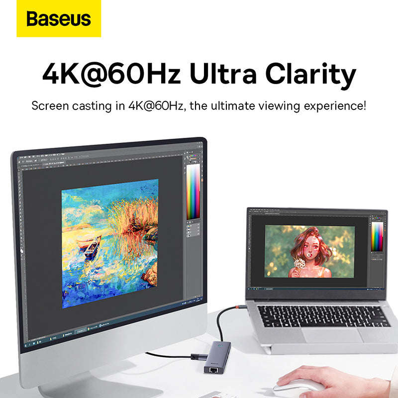 Baseus Ultrajoy Series 7 Port Type-C HUB Docking Station