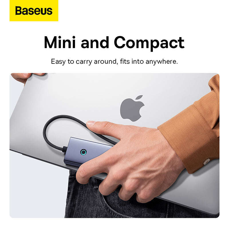 Baseus Ultrajoy Series 4-Port USB 3.0 Smart HUB