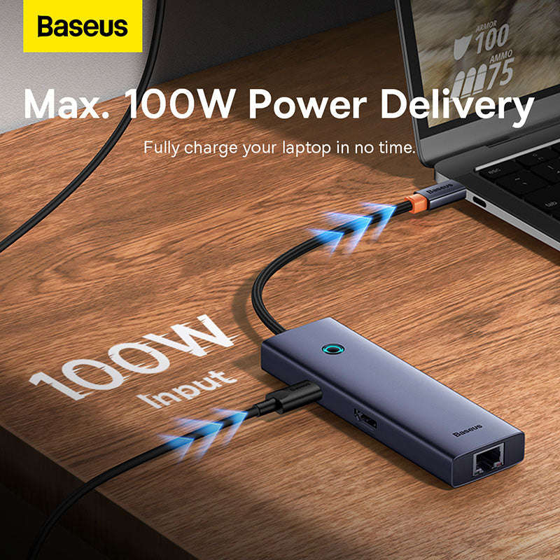 Baseus Ultrajoy Series 7 Port Type-C HUB Docking Station