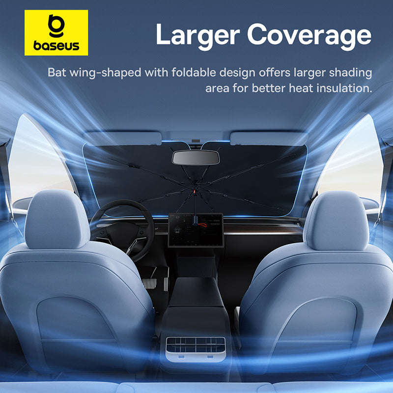 Baseus CoolRide Series Windshield Sunshade Umbrella Cluster Black