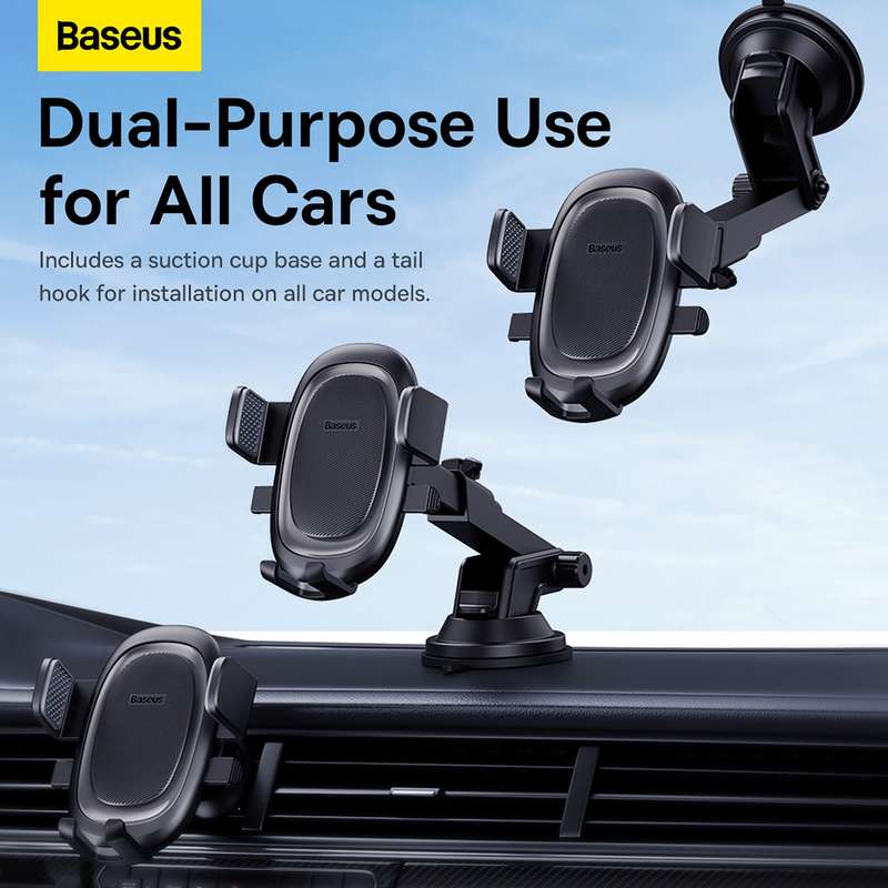 Baseus UltraControl Pro Series Clamp-Type Car Holder Set