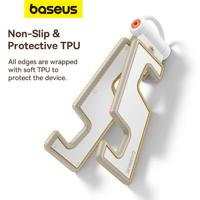 Baseus Portable Series Folding Phone Stand Moon White