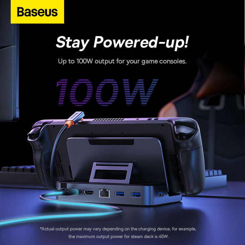 Baseus GamerX Series 6-Port Type C HUB Space Grey Type C to HDMI4K@60Hz