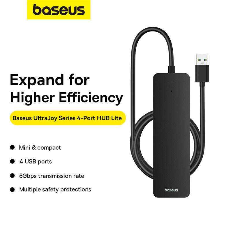 Baseus Ultrajoy Series 4-Port  HUB Lite 100cm