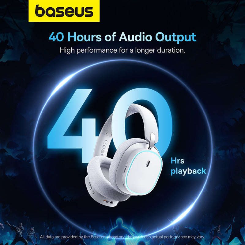Baseus - AeQur GH02 - Wireless Gaming Headphones - Low Latency, Bluetooth 5.3 - Gaming, Entertain...