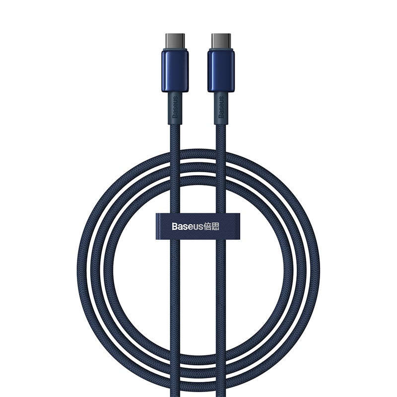 Baseus Tungsten Gold Fast Charging Data Cable Type C to Type C 100W