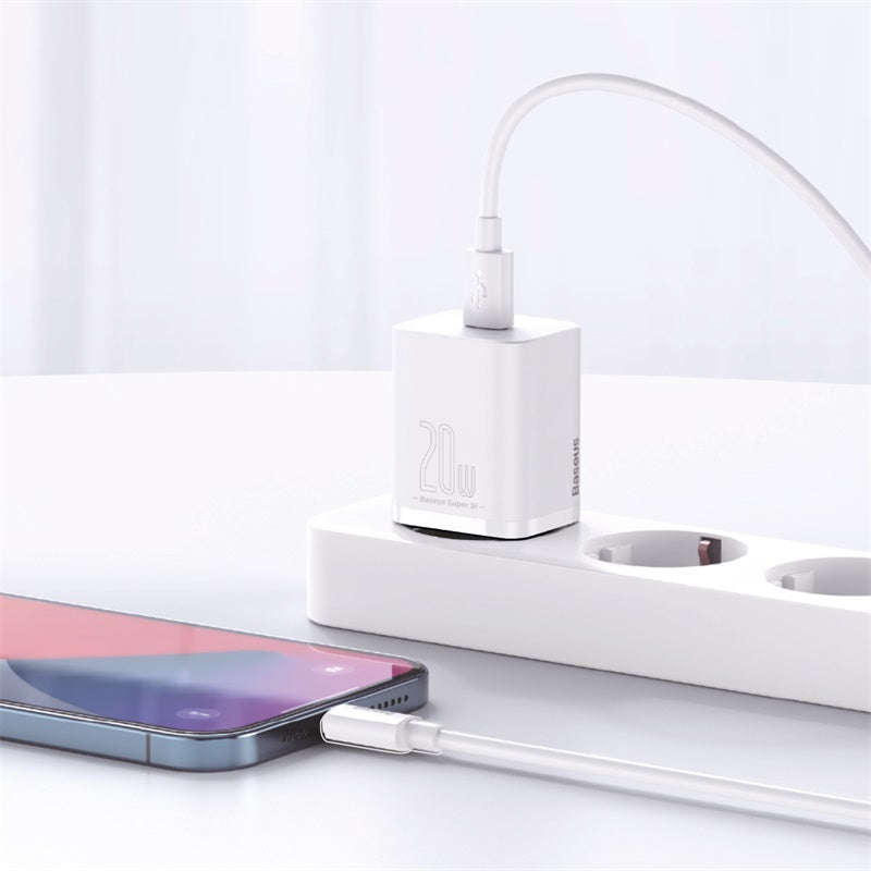 Baseus Super Si Quick Charger 1C 20W EU White