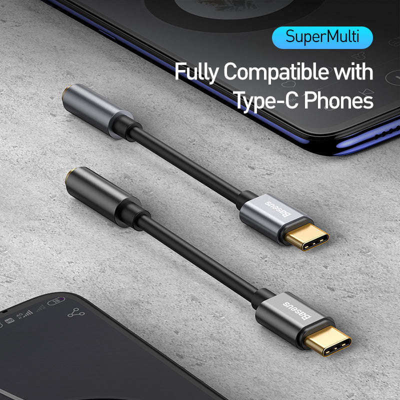 Baseus L54 Type C to 3.5mm Female Headphones Adapter