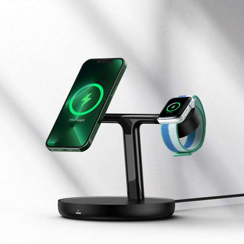 Baseus Swan 3-in-1 Wireless Magnetic Charging Bracket 20W Black Universal Version