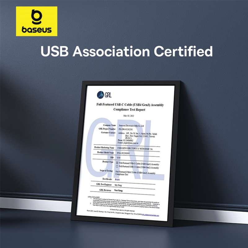 Baseus Flash Series 2 USB4 Full Featured Data Cable Type-C 240W 1m