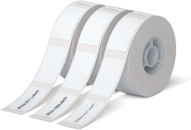 White Label Tape Set for D11/D110/D101