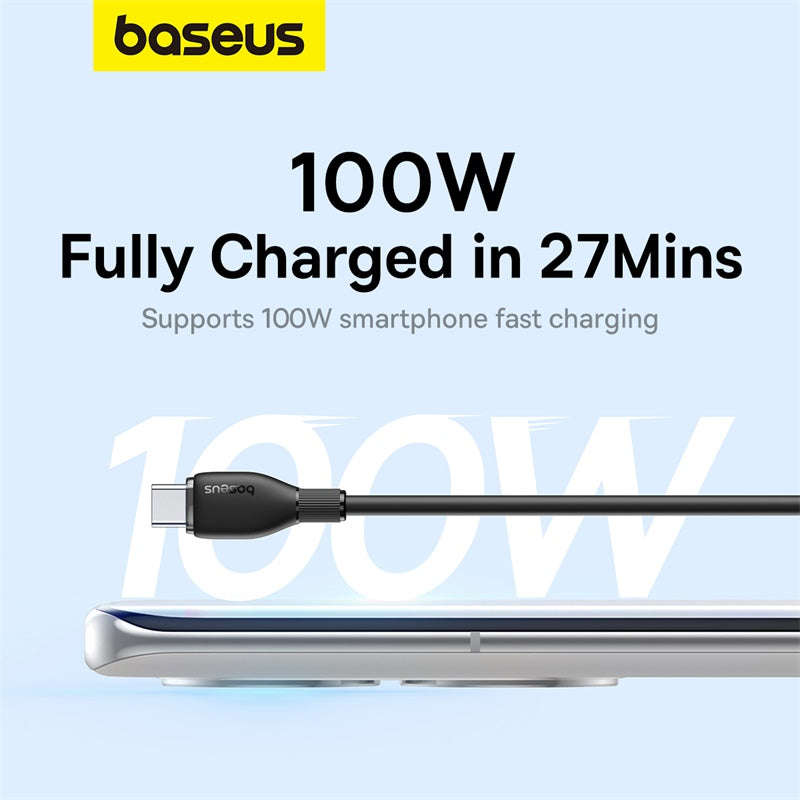 Baseus Pudding Series Fast Charging Cable USB to Type C 100W - 2m