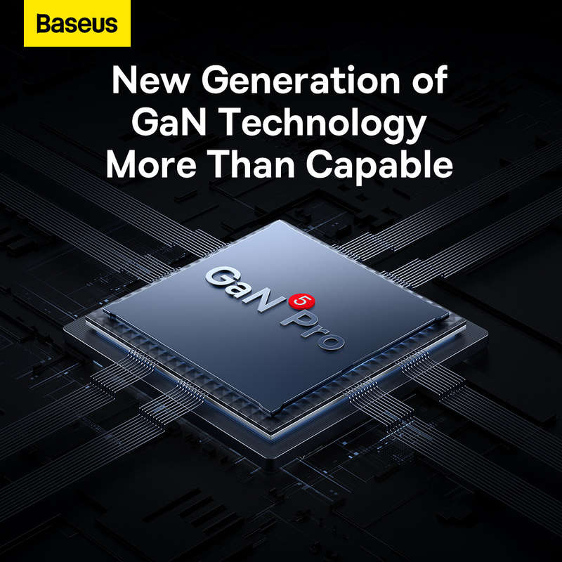 Baseus GaN5 Pro Fast Charger 2C+U 65W EU Adapter