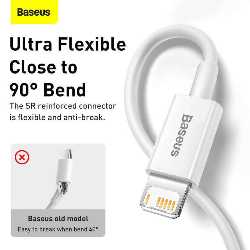 Baseus Superior Series Fast Charging Data Cable USB to iP 2.4A 1.5m