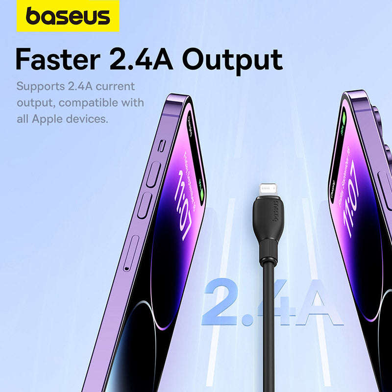 Baseus Pudding Series Fast Charging Cable USB to iP 2.4A - 2m