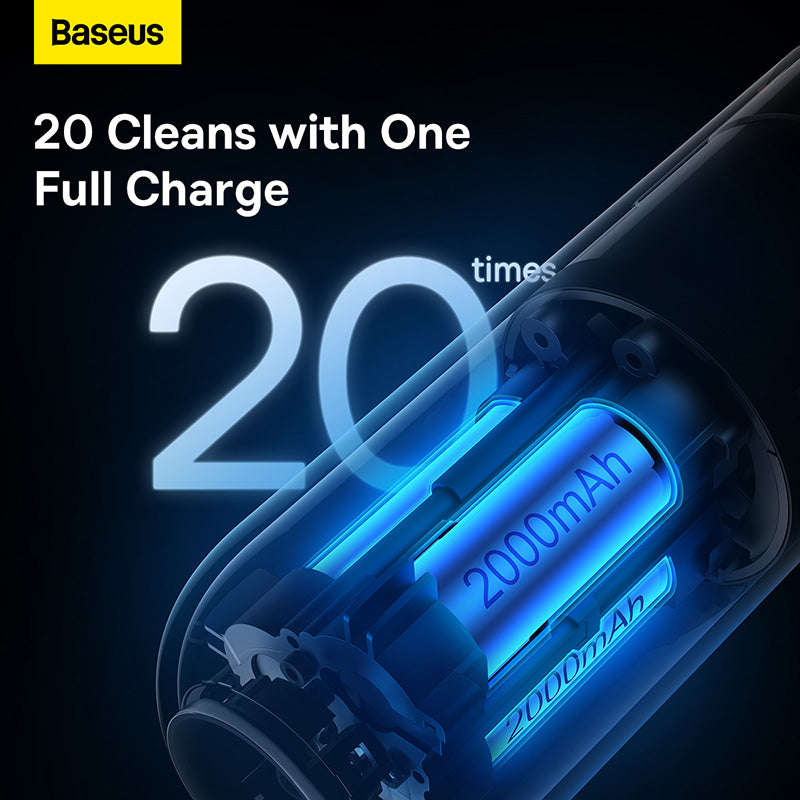 Baseus A2Pro 6000Pa Portable Vacuum White For Car & Vehicle