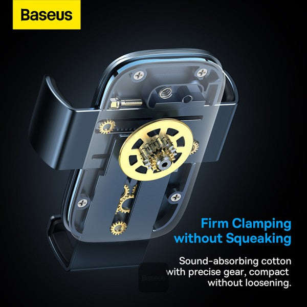 Baseus Metal Age ¢ò Gravity Car Mount (Round Air Vent Version) Dark Grey