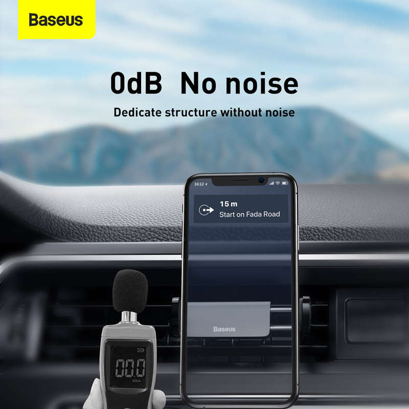 Baseus Steel Cannon Air Outlet 360 Degree Rotation Car Mount