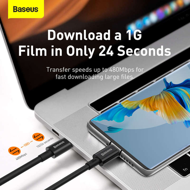 Baseus Superior Series Fast Charging Data Cable Type C to Type C 100W