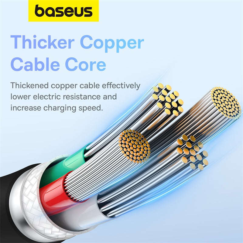 Baseus Pudding Series Fast Charging Cable USB to Type C 100W - 2m