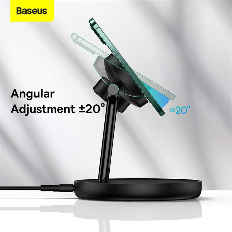 Baseus Swan 3-in-1 Wireless Magnetic Charging Bracket 20W Black Universal Version
