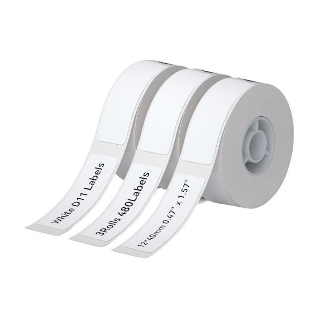 White Label Tape Set for D11/D110/D101