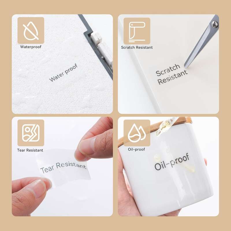 Niimbot Clear Series Thermal Label  For B21/B1/B3S