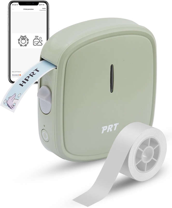 HPRT Q2 - Portable Bluetooth Wireless Label Printer - Home/School