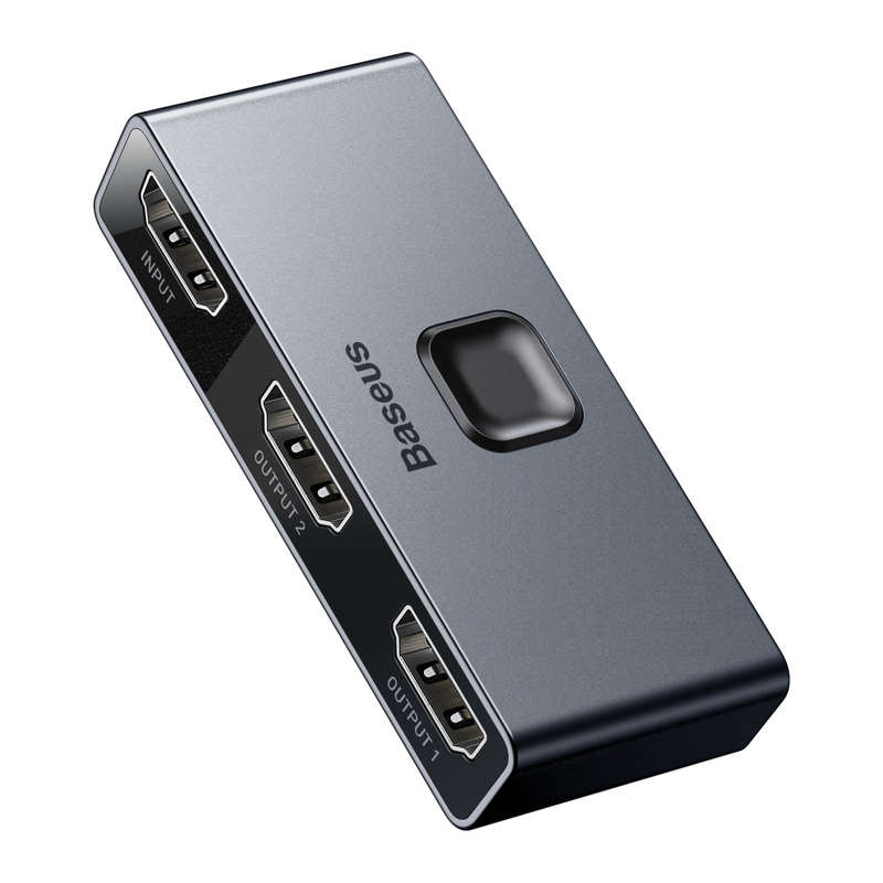 Baseus Matrix Two-Way (2in1 or 1in2) HDMI Switch - For Work & Entertainment