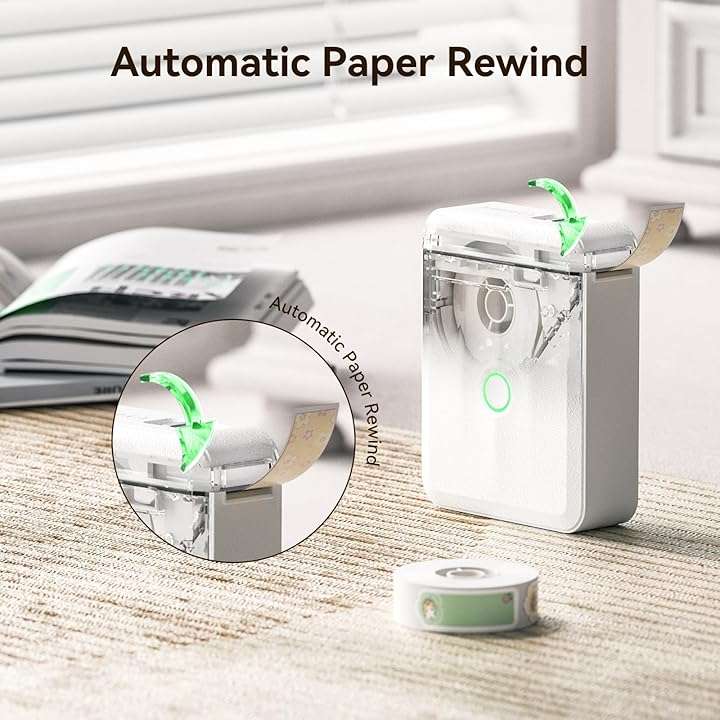 NIIMBOT D110M - Portable Upgraded Clearly Label Printer - Home Use