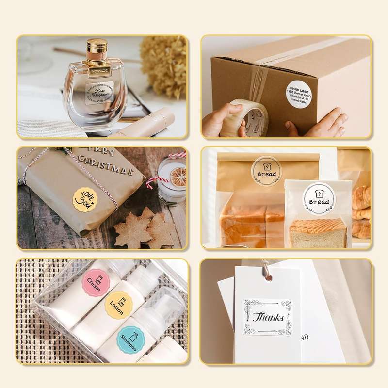 Clear Label Tape Set for B21, B1, B3S