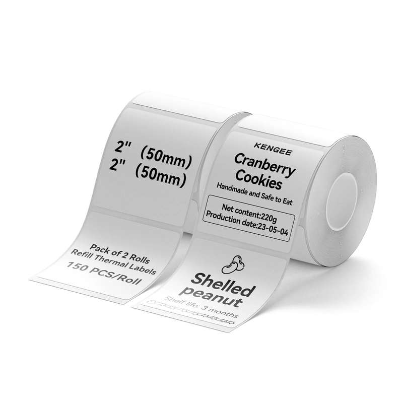 Niimbot White Label Tape Set For (3 Rolls) B21/B1/B3S