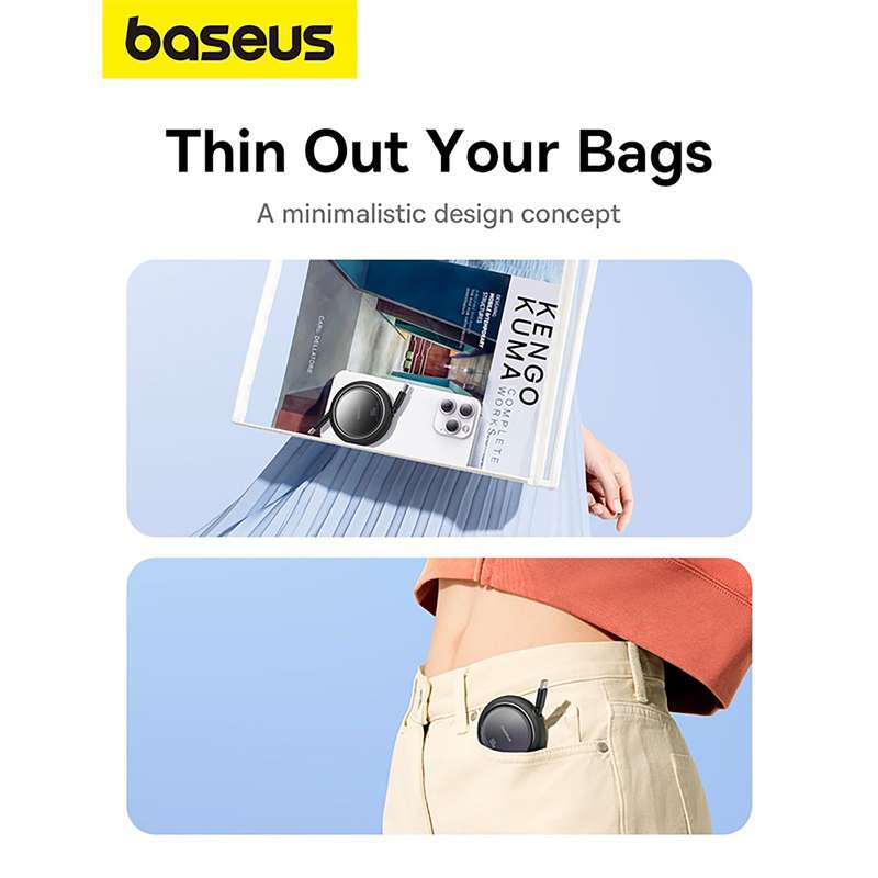 Baseus Free2Draw 100W Mini Retractable Charging Cable