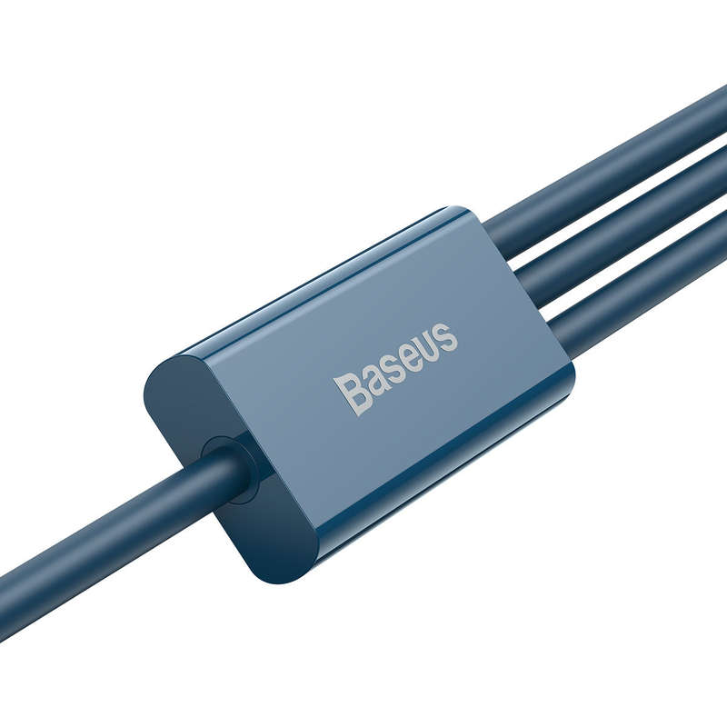 Baseus Superior Series Fast Charging Data Cable USB to M+L+C 3.5A 1.5m