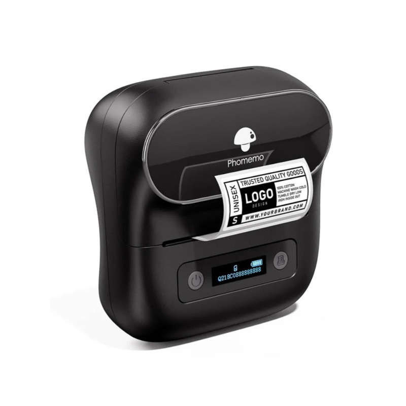 Phomemo - M220 - Bluetooth Thermal Label Maker - 3.14-inch Label Support - Retail Stores, Small Biz