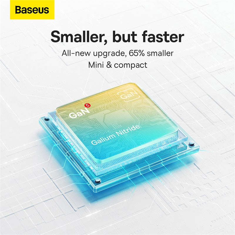 Baseus Cube Pro EU Type-C 30W Fast Charger - For Smartphones & Tablets