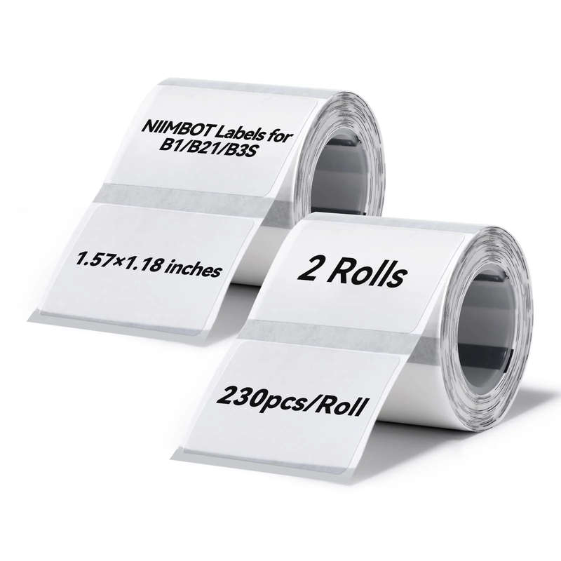 Clear Label Tape Set for B21, B1, B3S