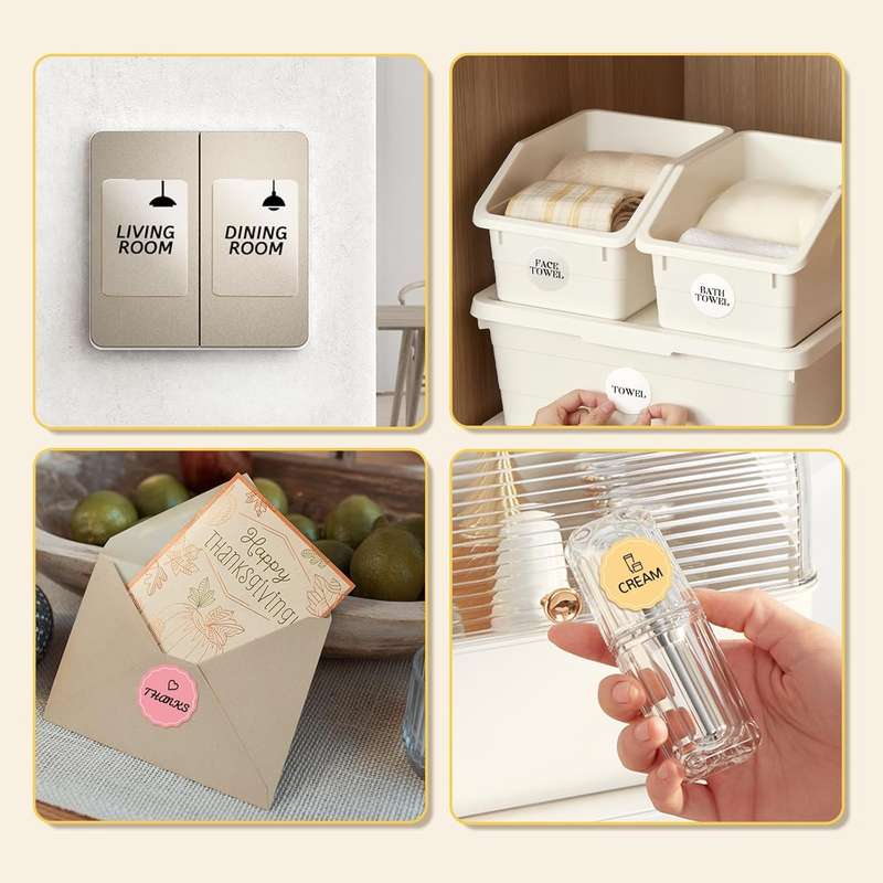 Clear Label Tape Set for B21, B1, B3S